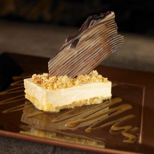 Entremet caramel