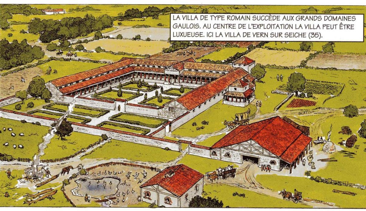 villa ferme époque gallo romaine