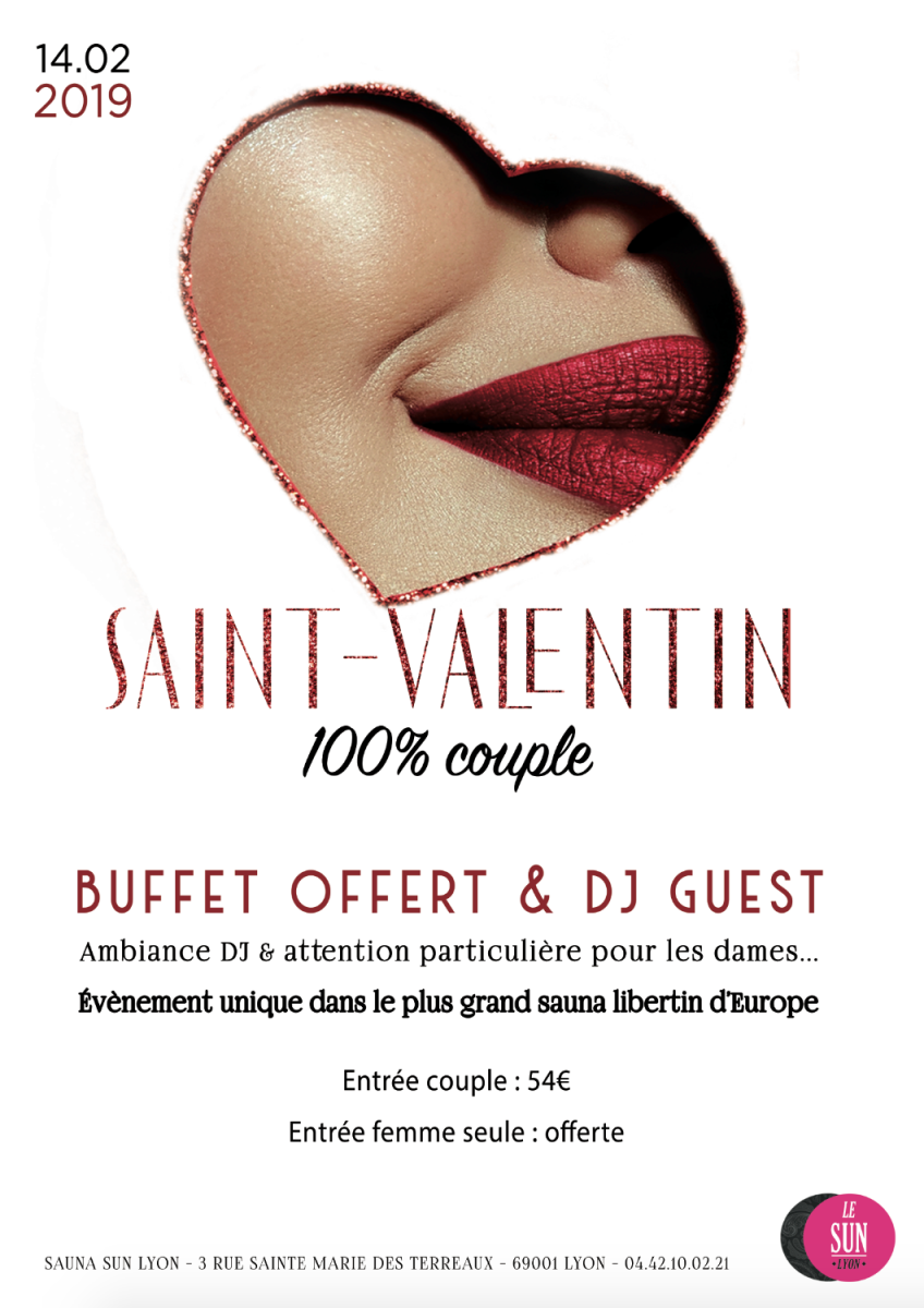 soirée sun libertin saint valentin