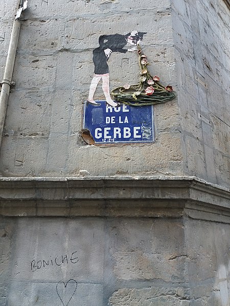 File:Lyon 2e - Rue de la Gerbe, plaque.jpg