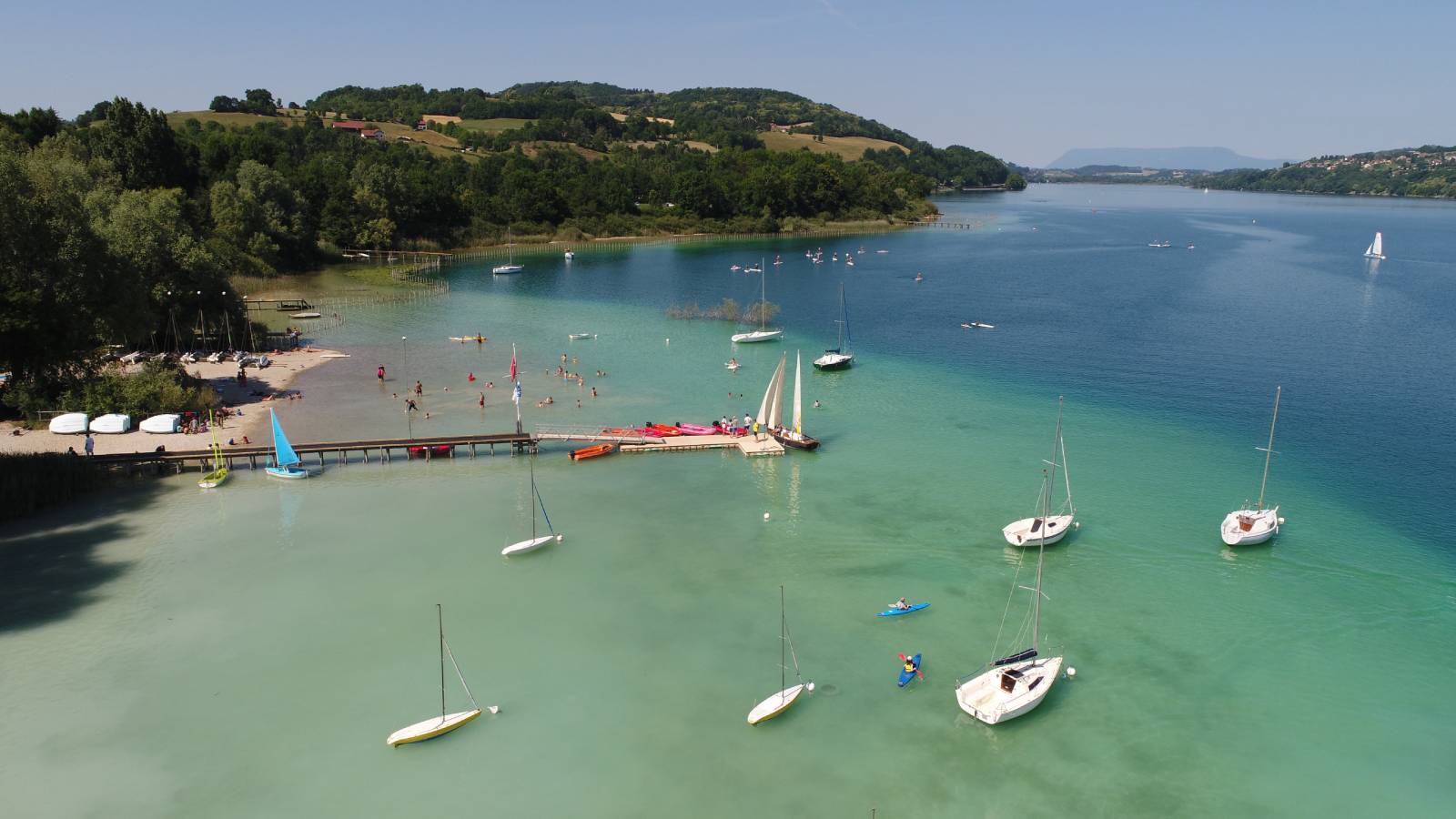 Le lac de Paladru - Office de tourisme Pays Voironnais