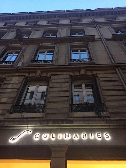 Devanture de l'épicerie Culinaries à Lyon