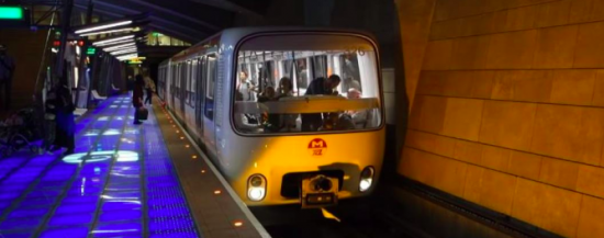 Metro Lyonnais coloré