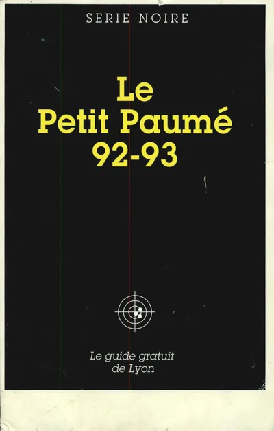 Couverture du Petit Paumé 1992-1993