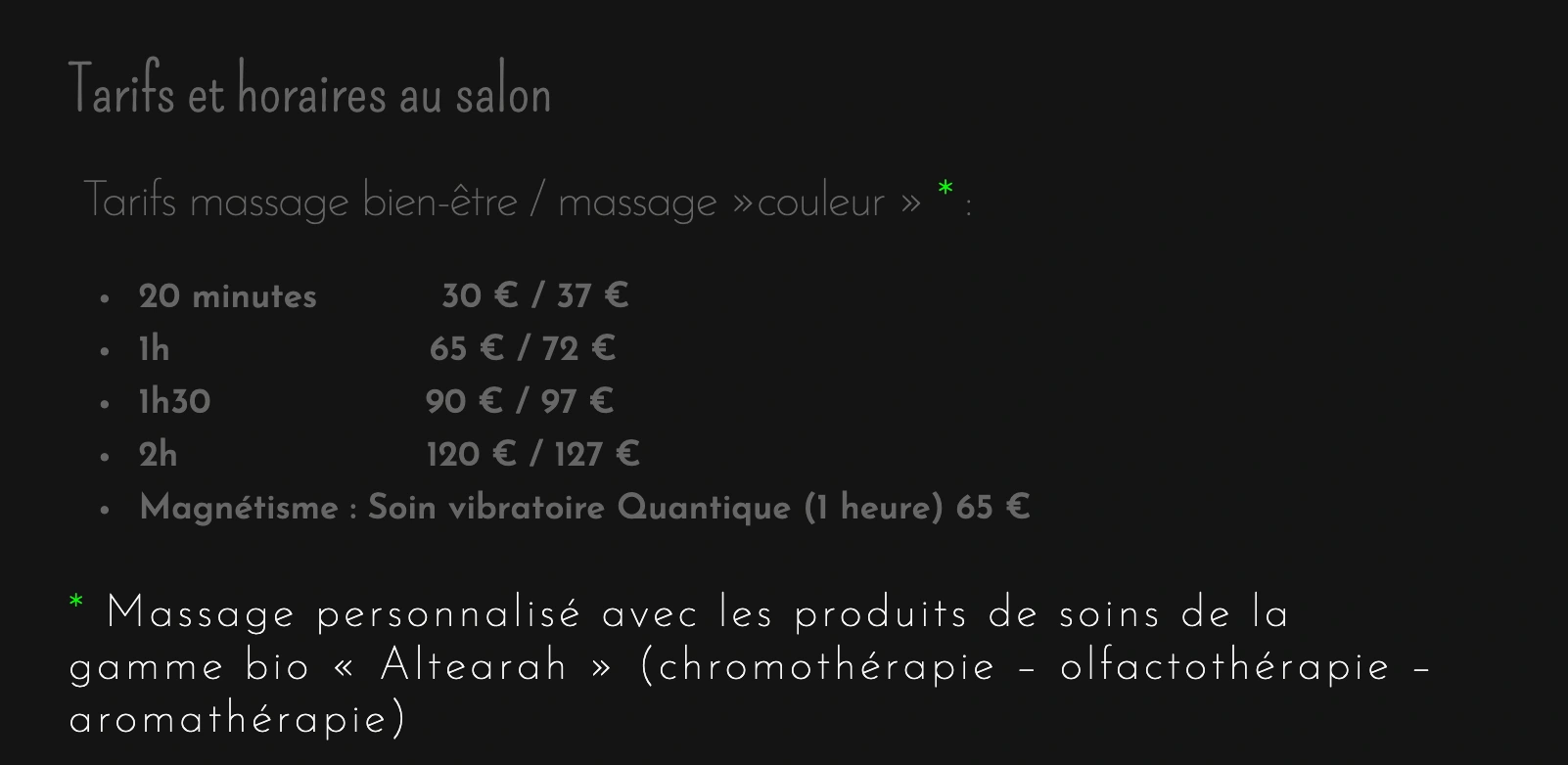 Céline Hulot Massages - photo 2