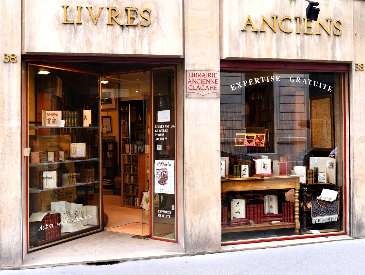Librairie ancienne Clagahé