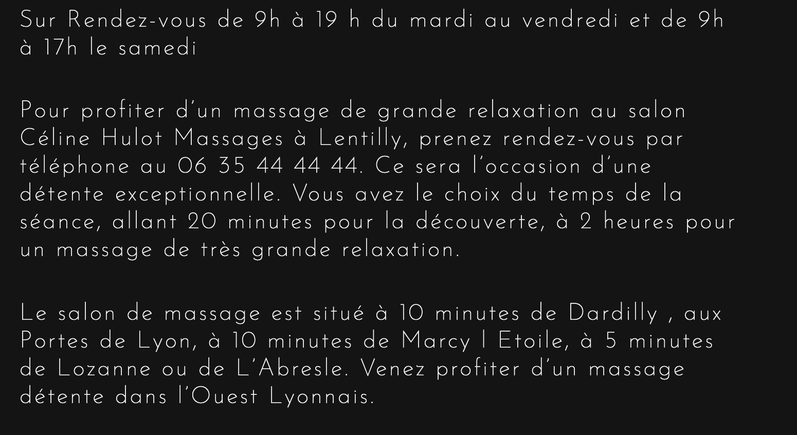 Céline Hulot Massages - photo 3