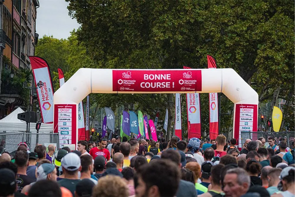 Départ de la course