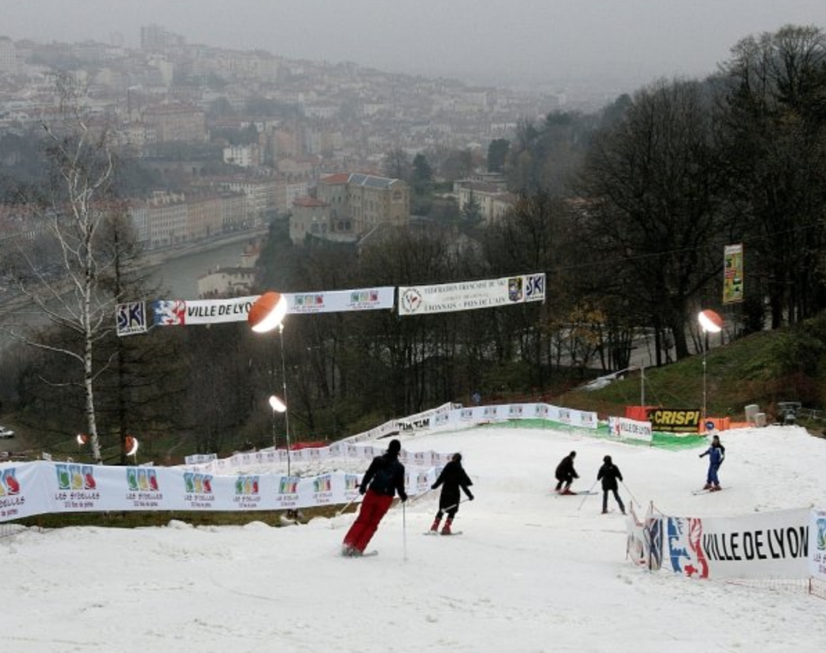 La Sarra : cette piste de Ski mythique au cœur de Lyon