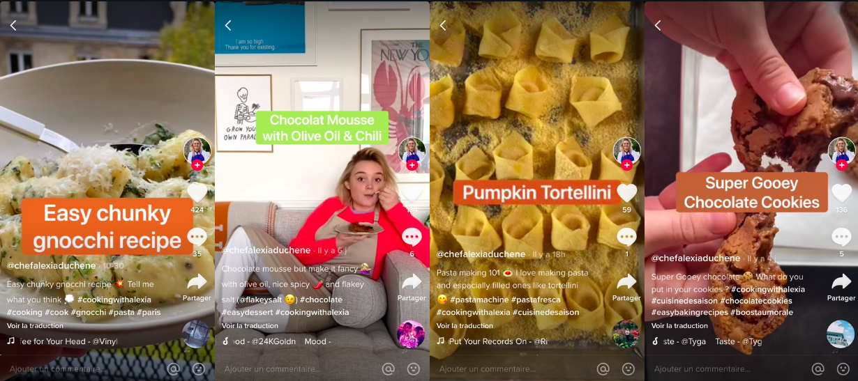 L’ex demi-finaliste de Top Chef nous livre ses meilleures recettes sur Tik Tok !