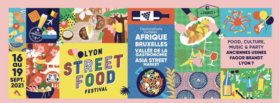 Assistez dès demain à la 5ème édition du Lyon Street Food Festival !