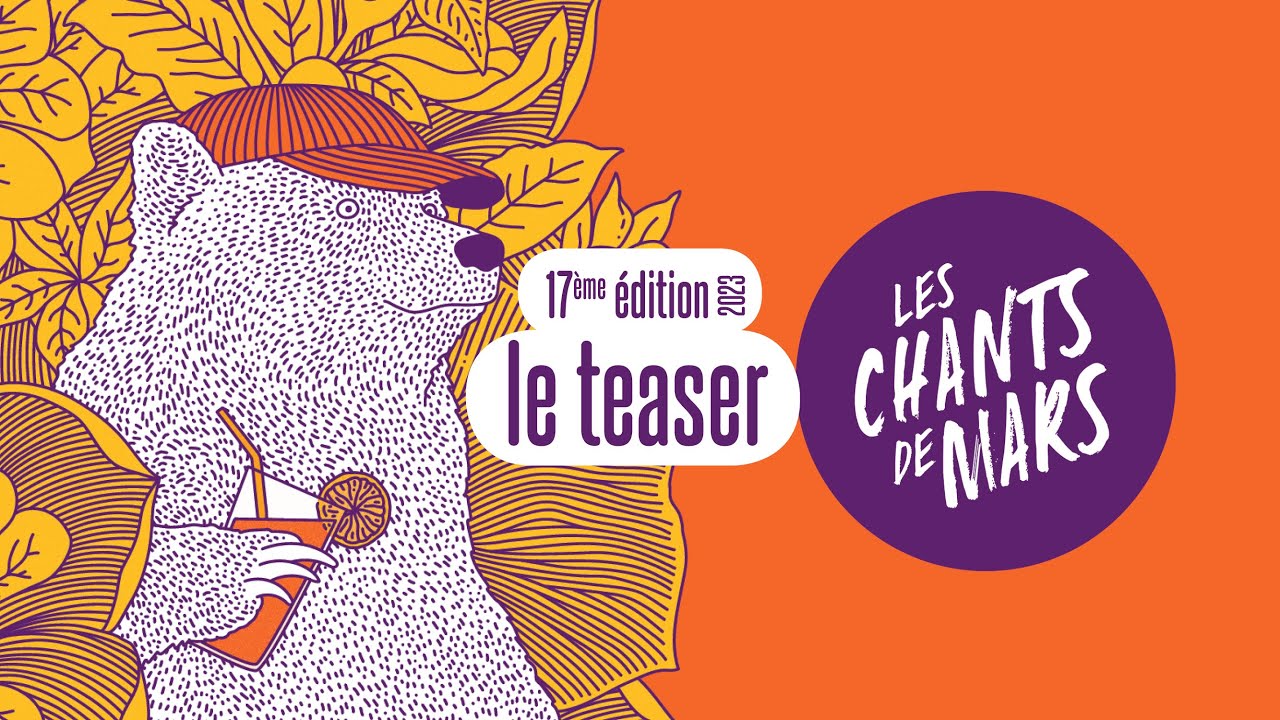 affiche festival chants de mars