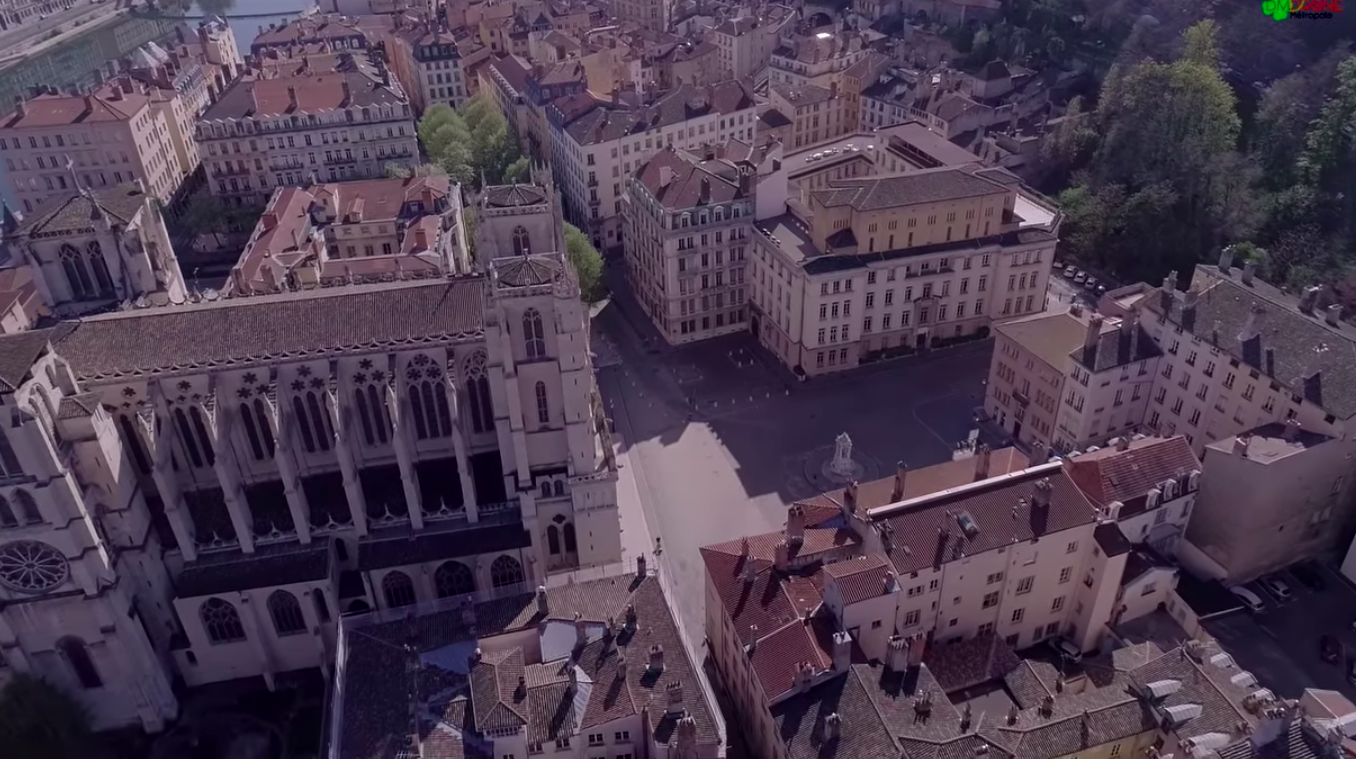 INSOLITE : Une nouvelle vidéo de Lyon complètement vide par DMDrone Métropole