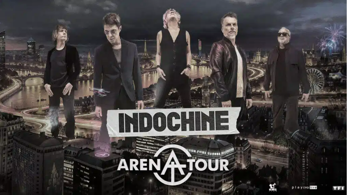 Retour du groupe Indochine à Lyon en octobre 2025