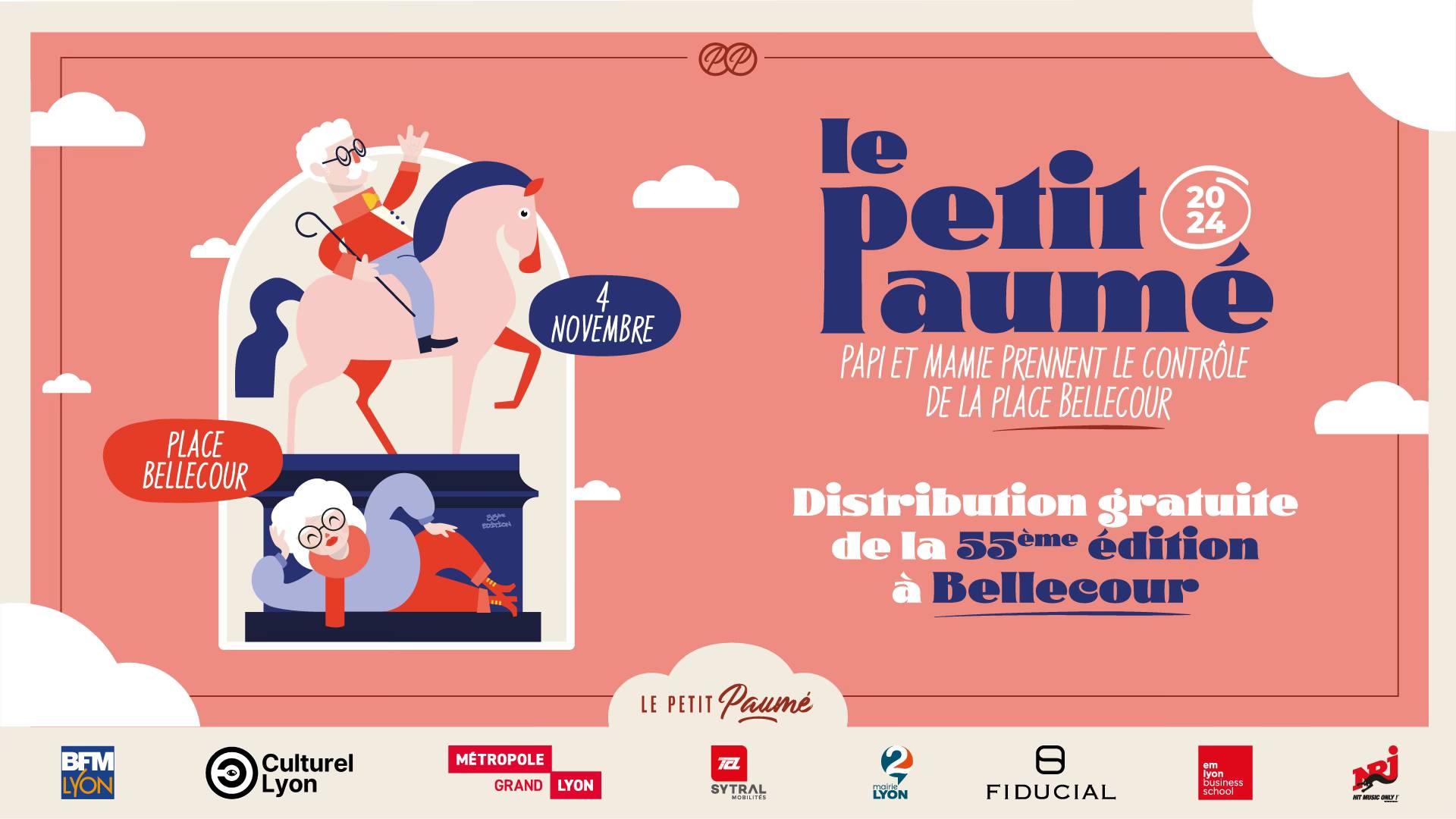 Le Lancement Place Bellecour du guide 2024 du Petit Paumé aura lieu le 4 novembre !