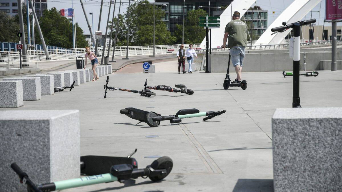 La fin des trottinettes électriques en libre service à Lyon ?