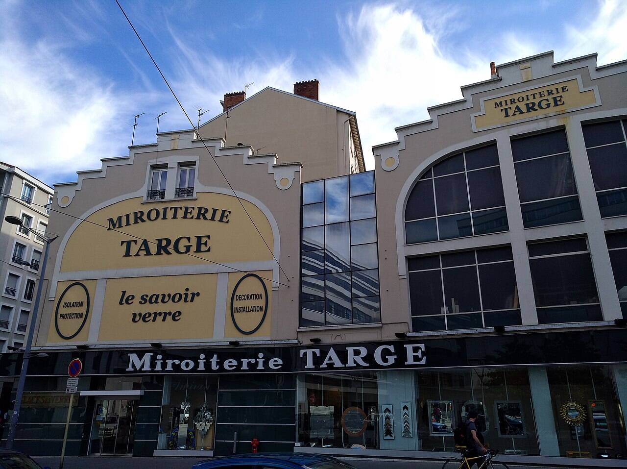 Histoire de Lyon : découvrez la miroiterie Targe !