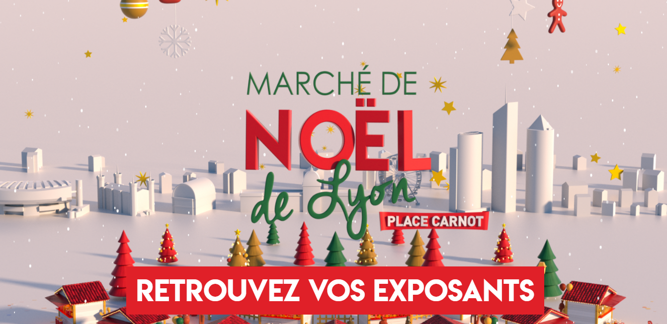 Retrouvez vos exposants du marché de Noël malgré son annulation