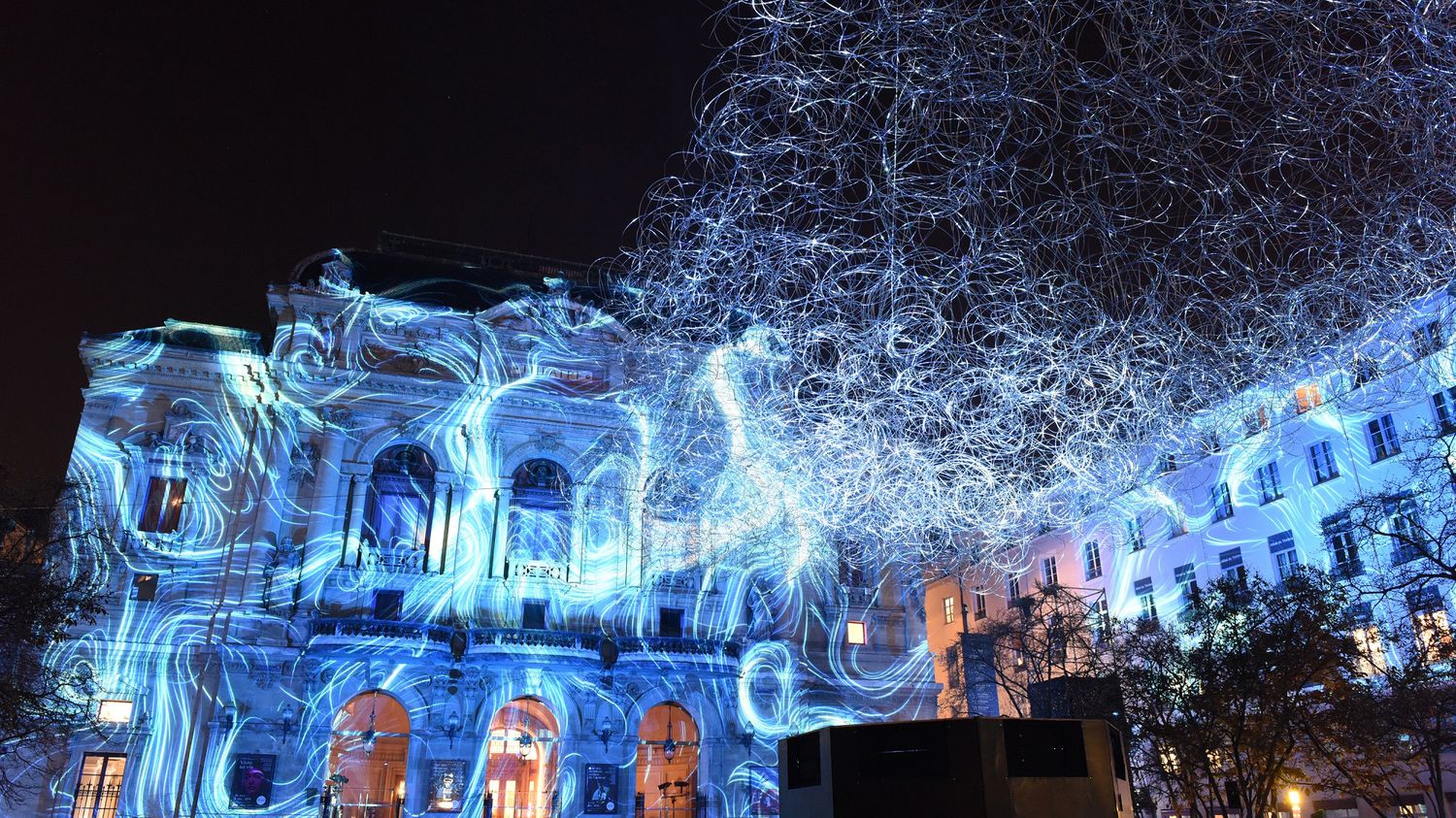 fête des lumières à Terreaux