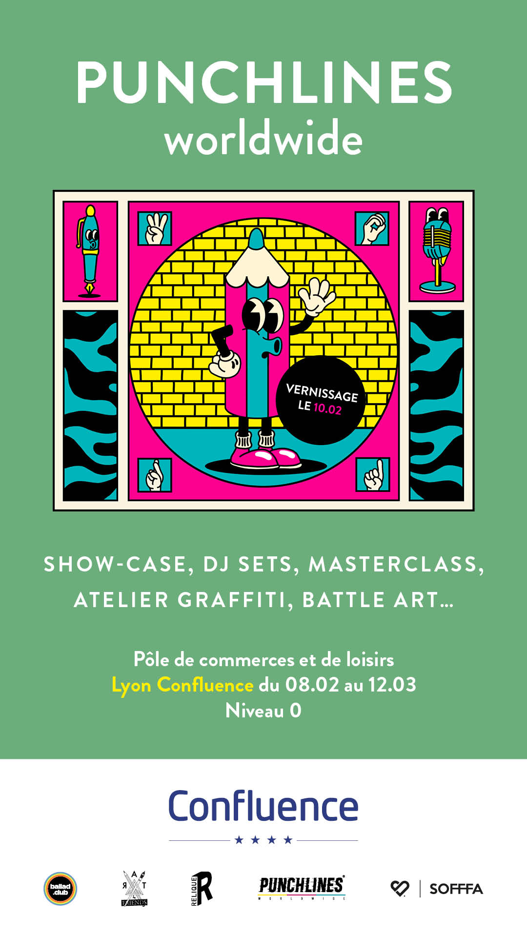 affiche festival Punchlines Worldwide