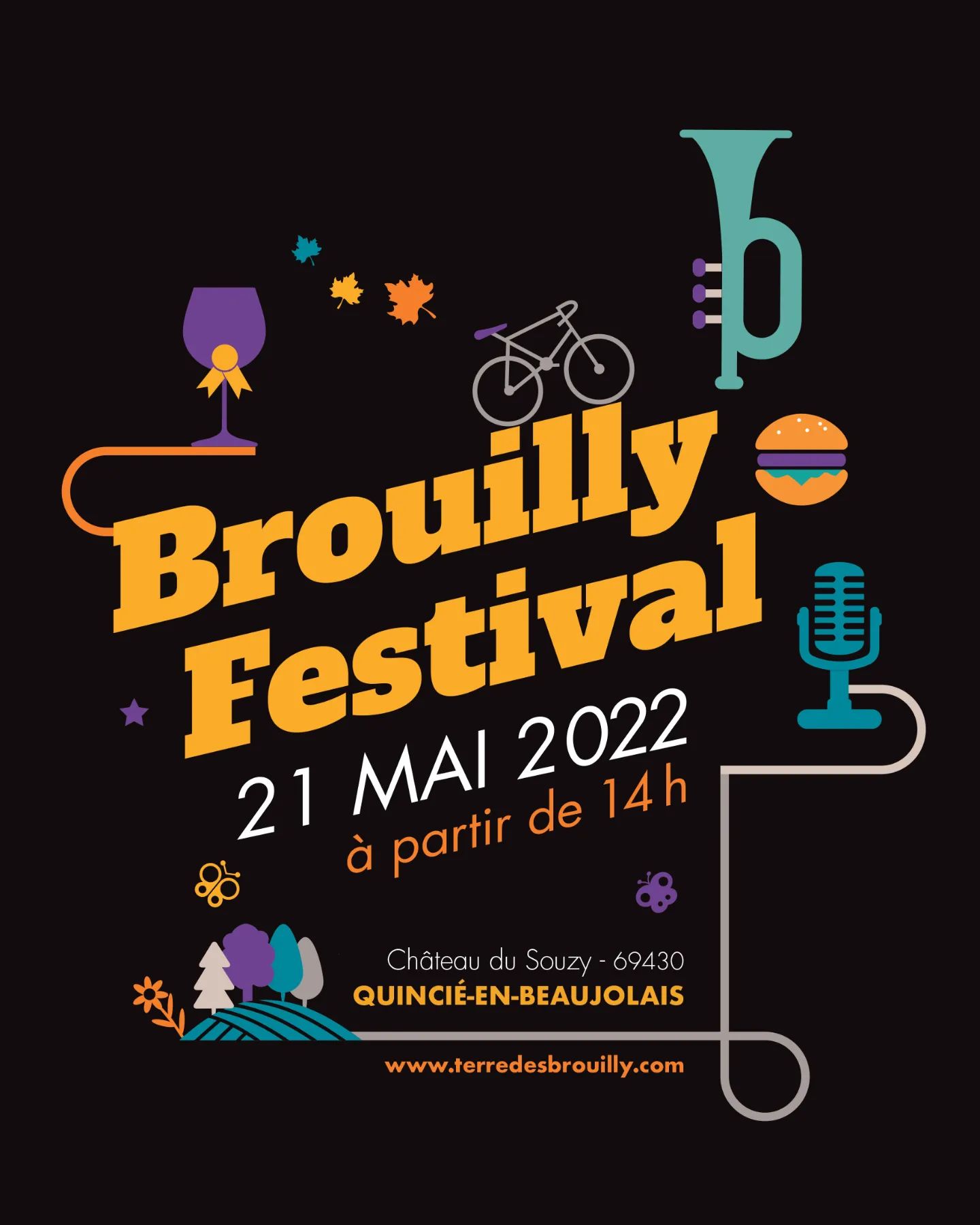 affiche Brouilly festival