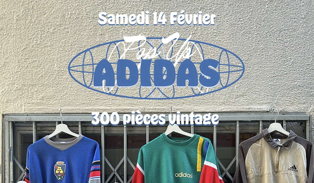 ADIDAS VINTAGE EVENT : un drop rétro à ne pas rater