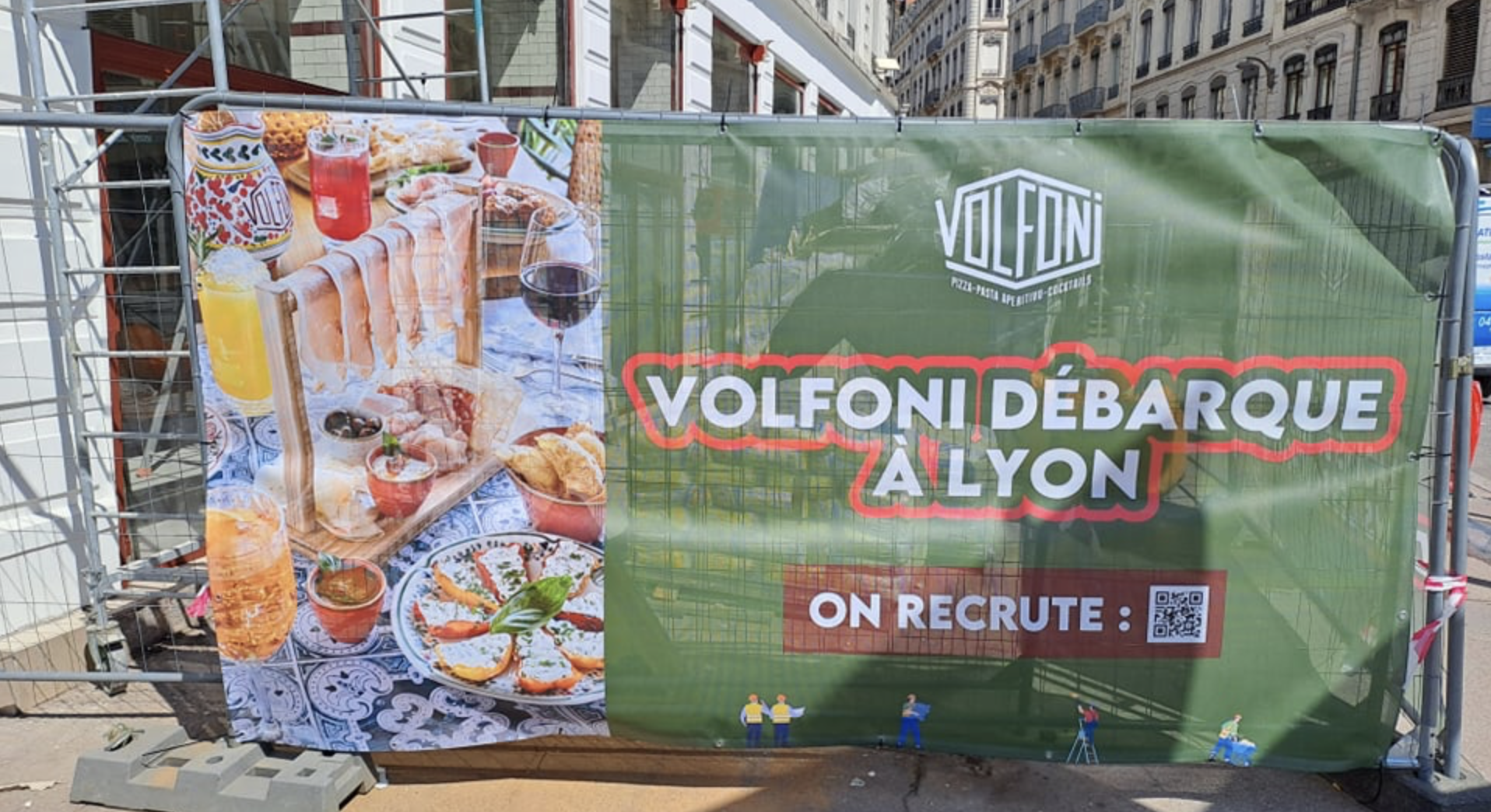 Volfoni régale les Lyonnais à l'occasion de son ouverture