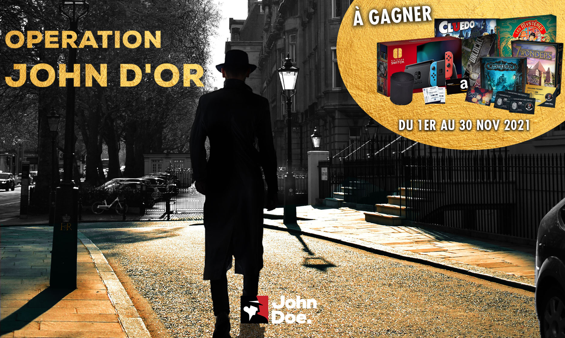 Pour le deuxième anniversaire de John Doe, une Nintendo Switch est à gagner !