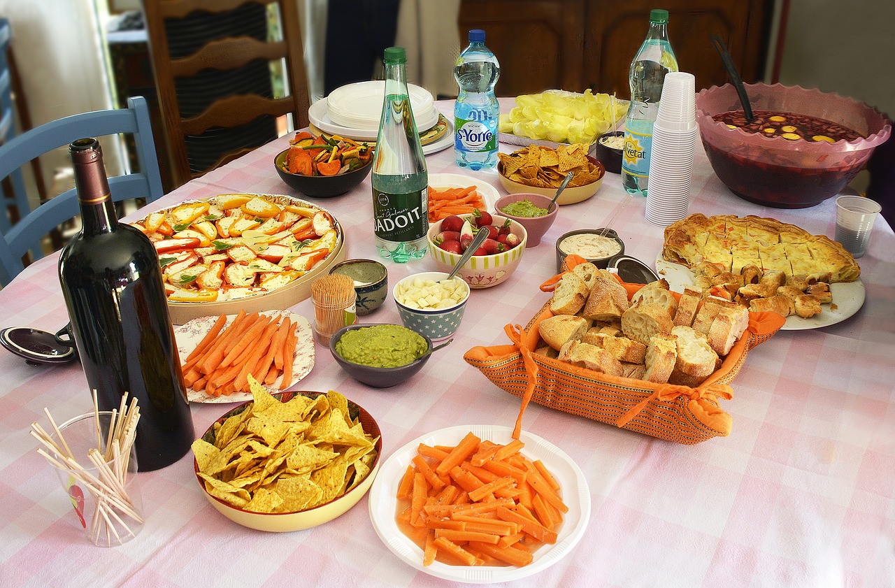 table d'apéritif dinatoire