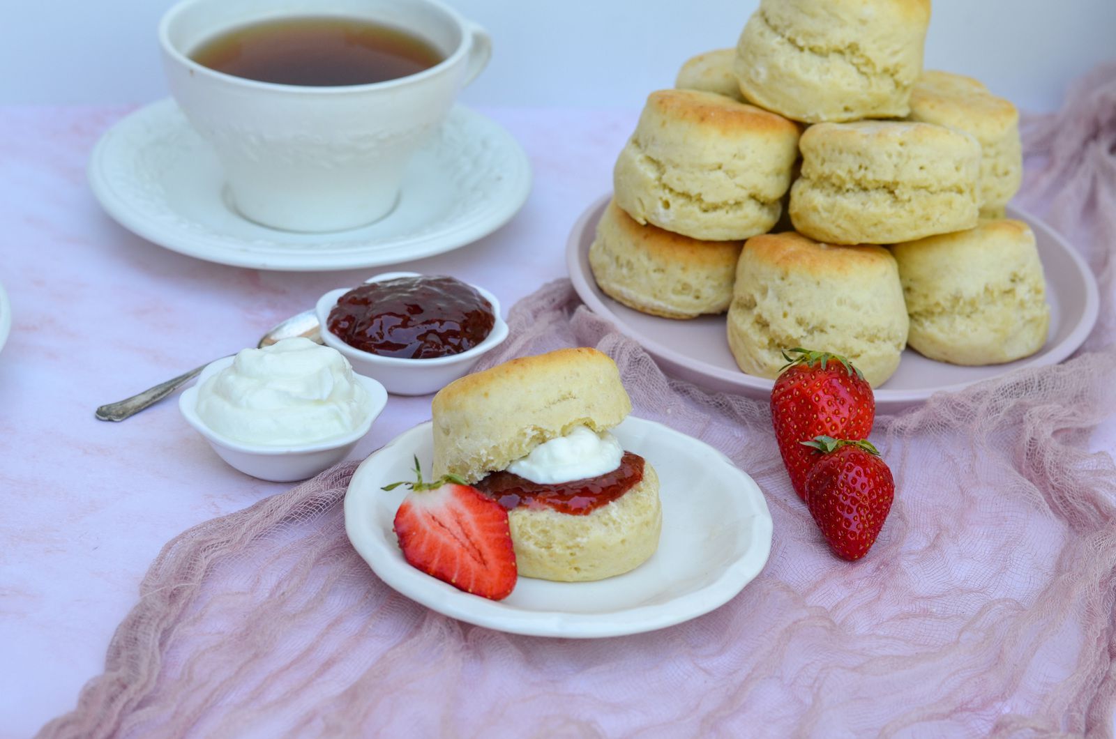 Recette de nos amis British : les scones