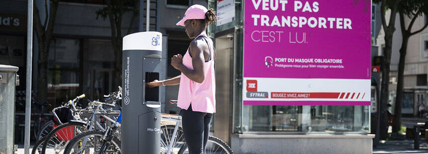 Une carte en ligne pour localiser les distributeurs de gels hydroalcooliques !