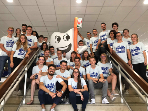 portrait étudiants avec goodies Maximus