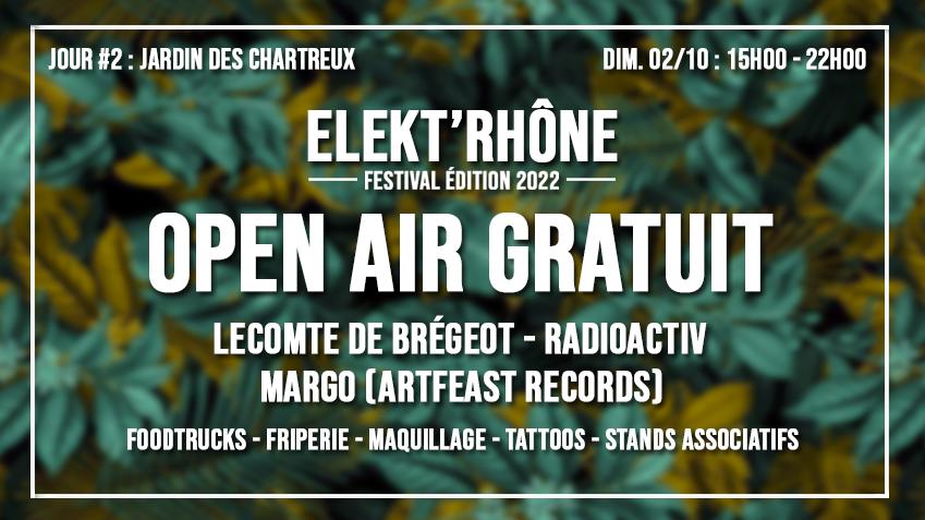 affiche Open Air Elekt'rhône