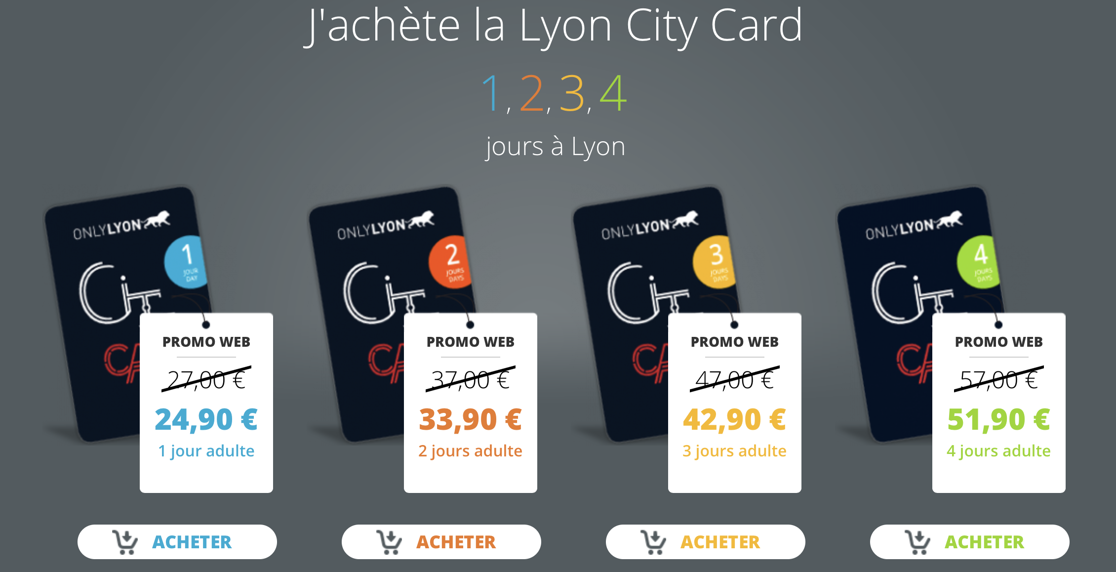 Savez-vous ce qu'est la Lyon City Card?