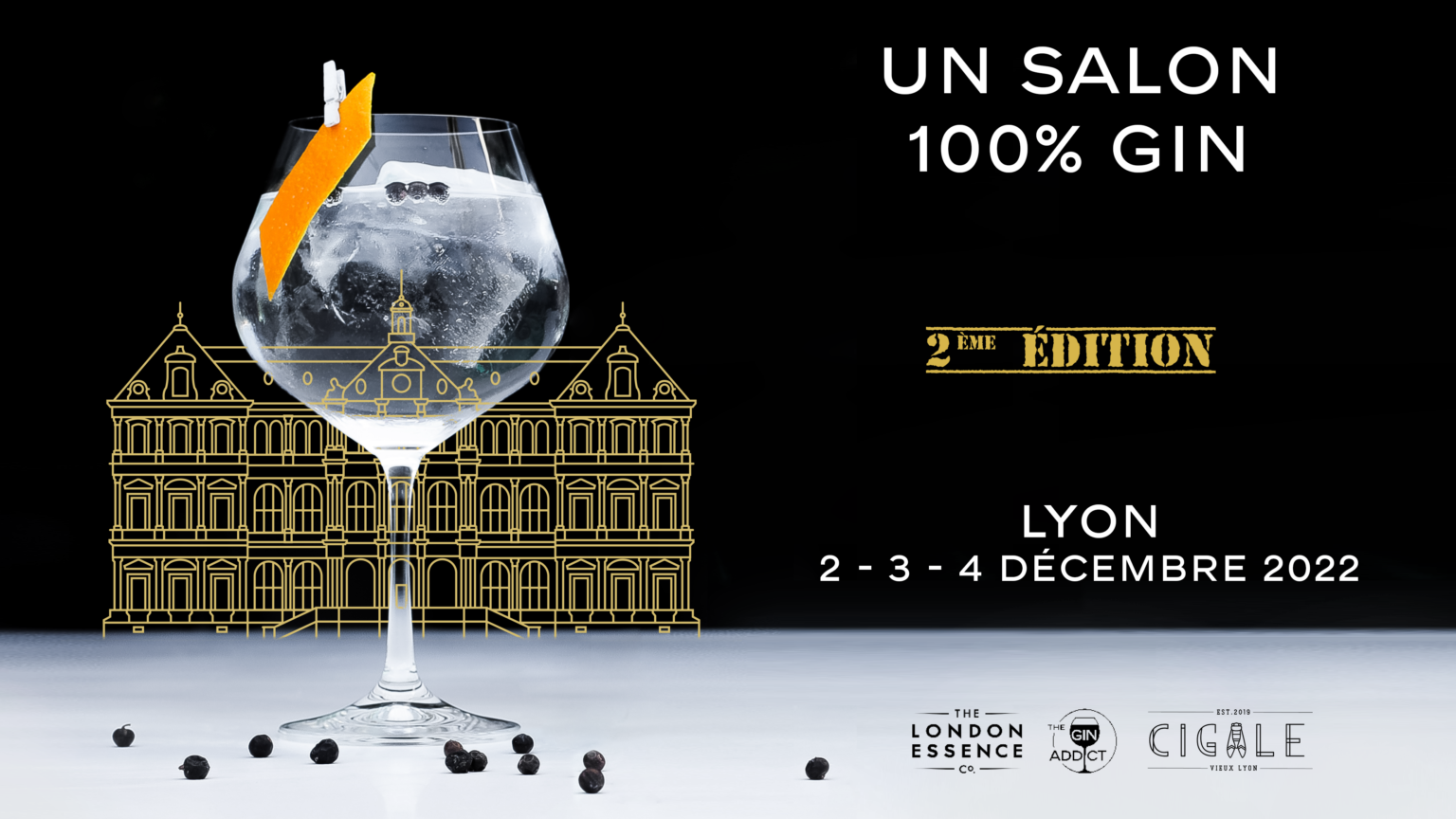 affiche festival Cocktail Gin