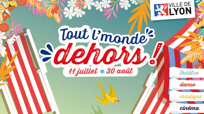 Tout l’monde dehors : le programme estival des loisirs et activités culturelles à Lyon