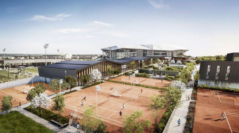 Le gigantesque centre d'entraînement de Tsonga au coeur de l’OL Vallée dévoilé !