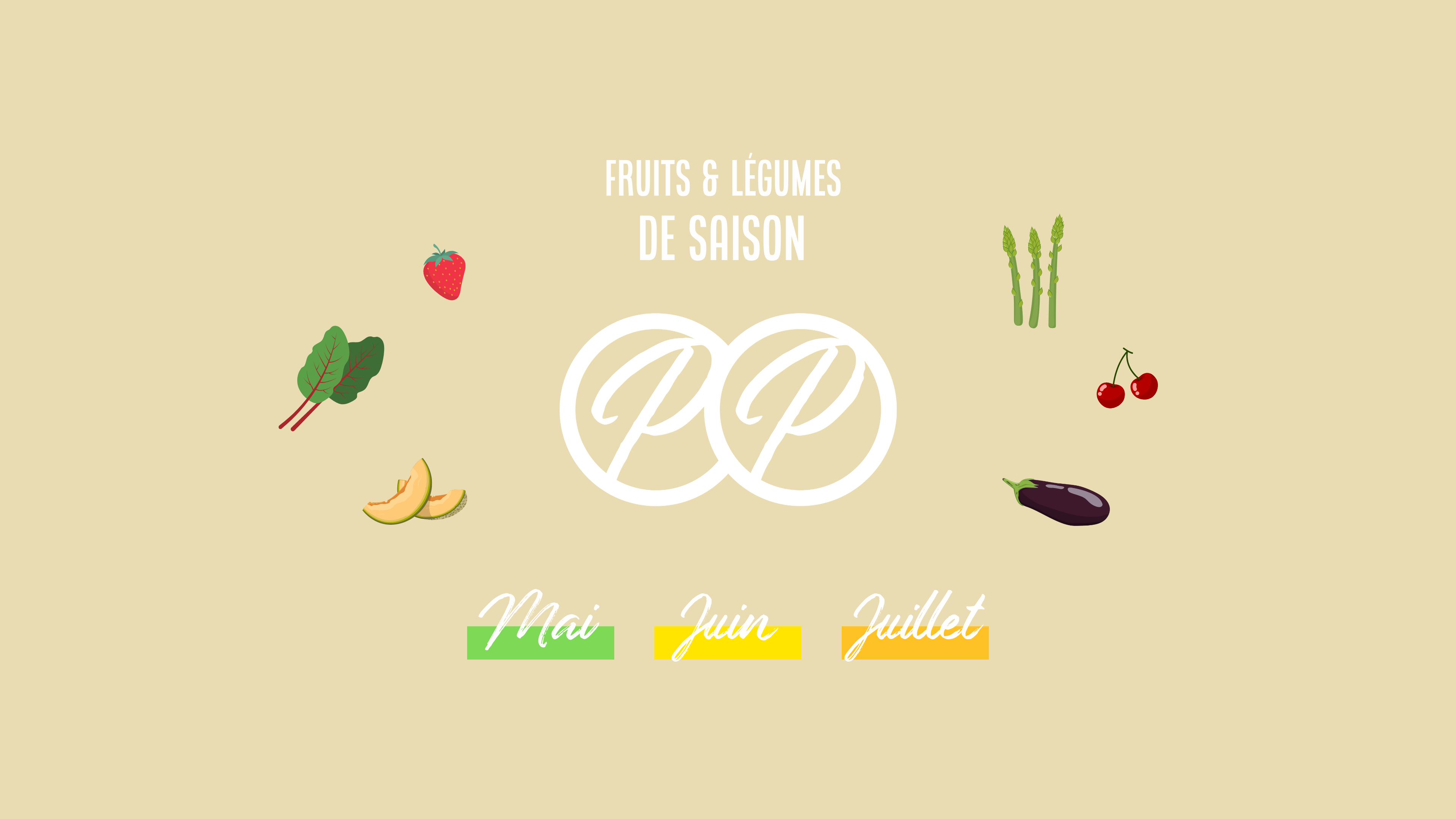 Les fruits et légumes de saison à Lyon ! – MAI / JUIN / JUILLET