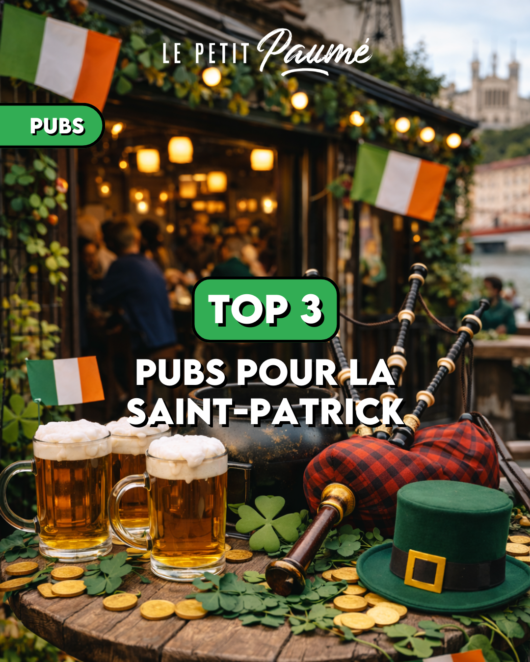Où fêter la Saint-Patrick à Lyon ? Top 3 des pubs irlandais incontournables