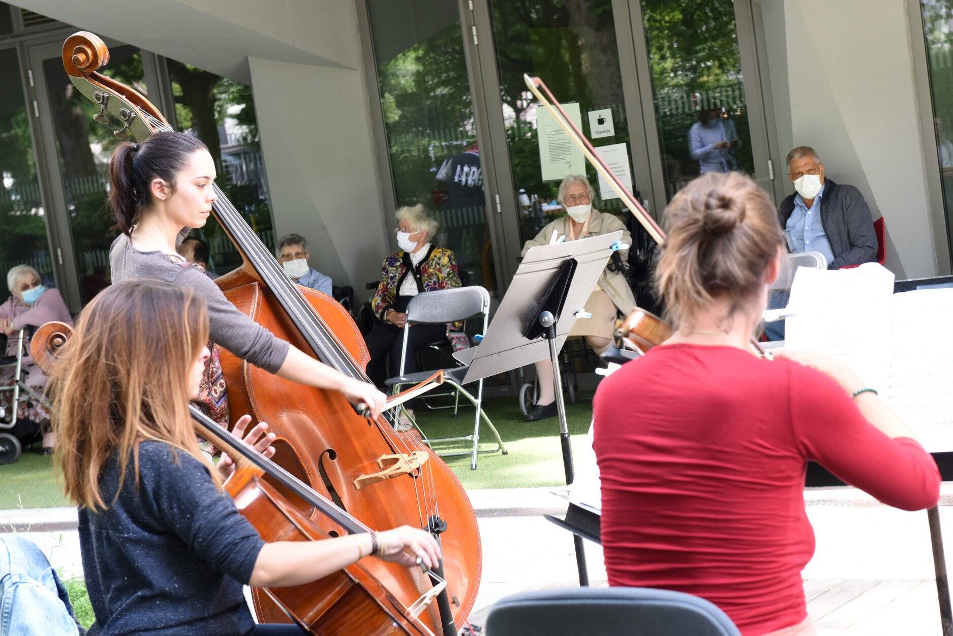 Les musiciens de l’Orchestre National de Lyon joueront dans les EHPAD lyonnais cet été !