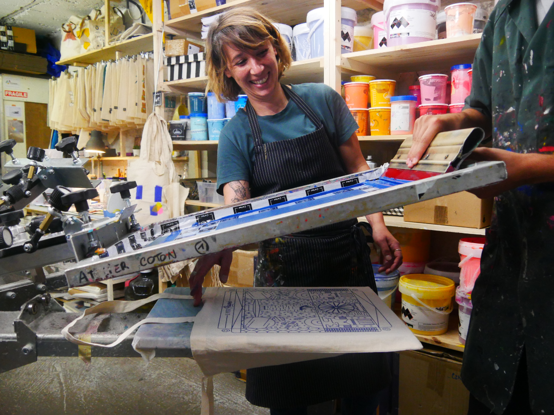 Découvrez Atelier Coton, l’atelier de sérigraphie 100% lyonnais !