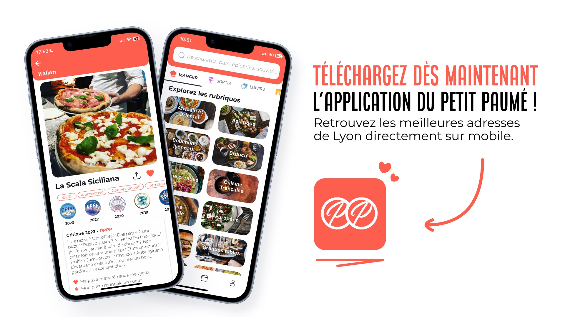 Application Petit Paumé