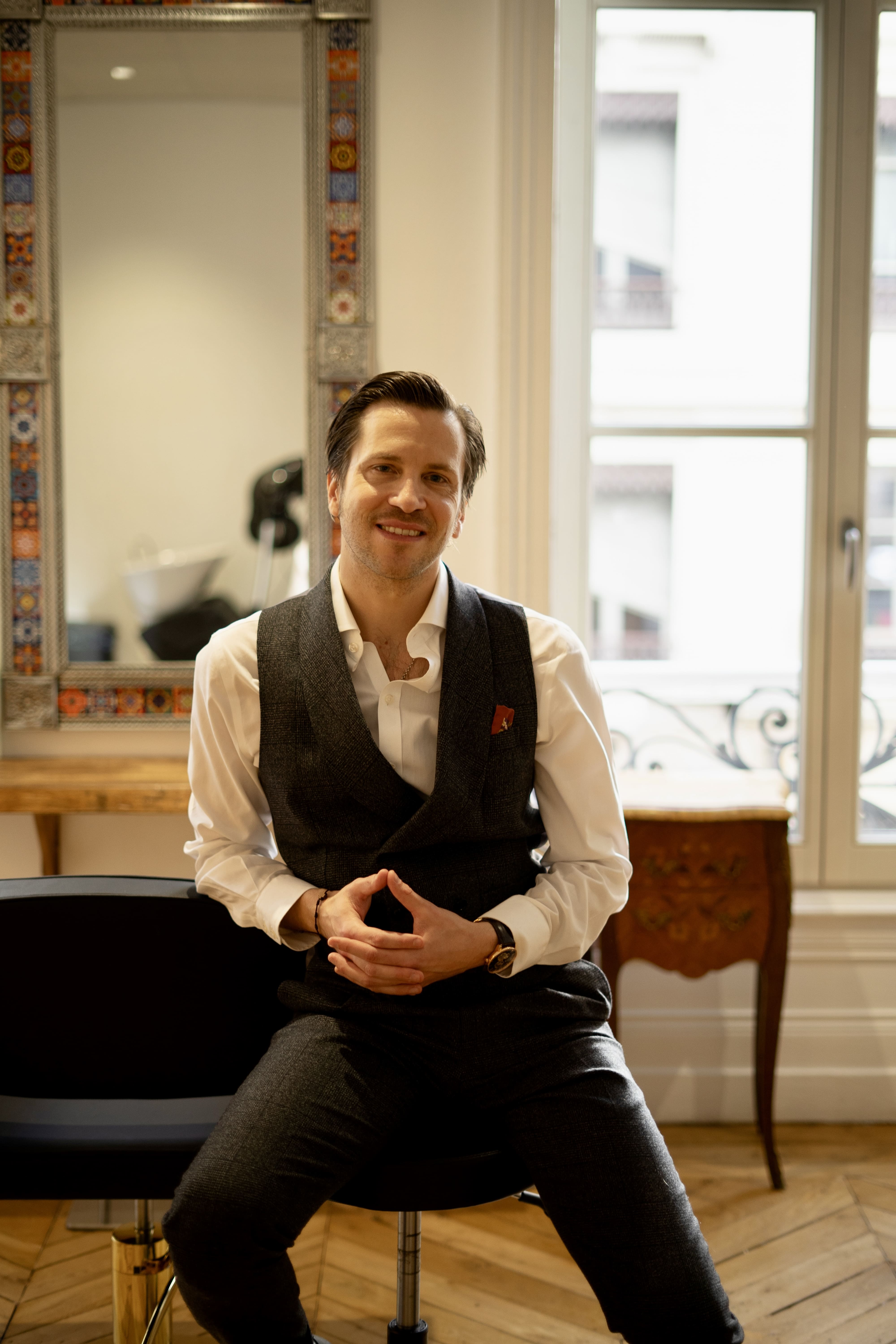 Théodore Viratel salon de coiffure Lyon
