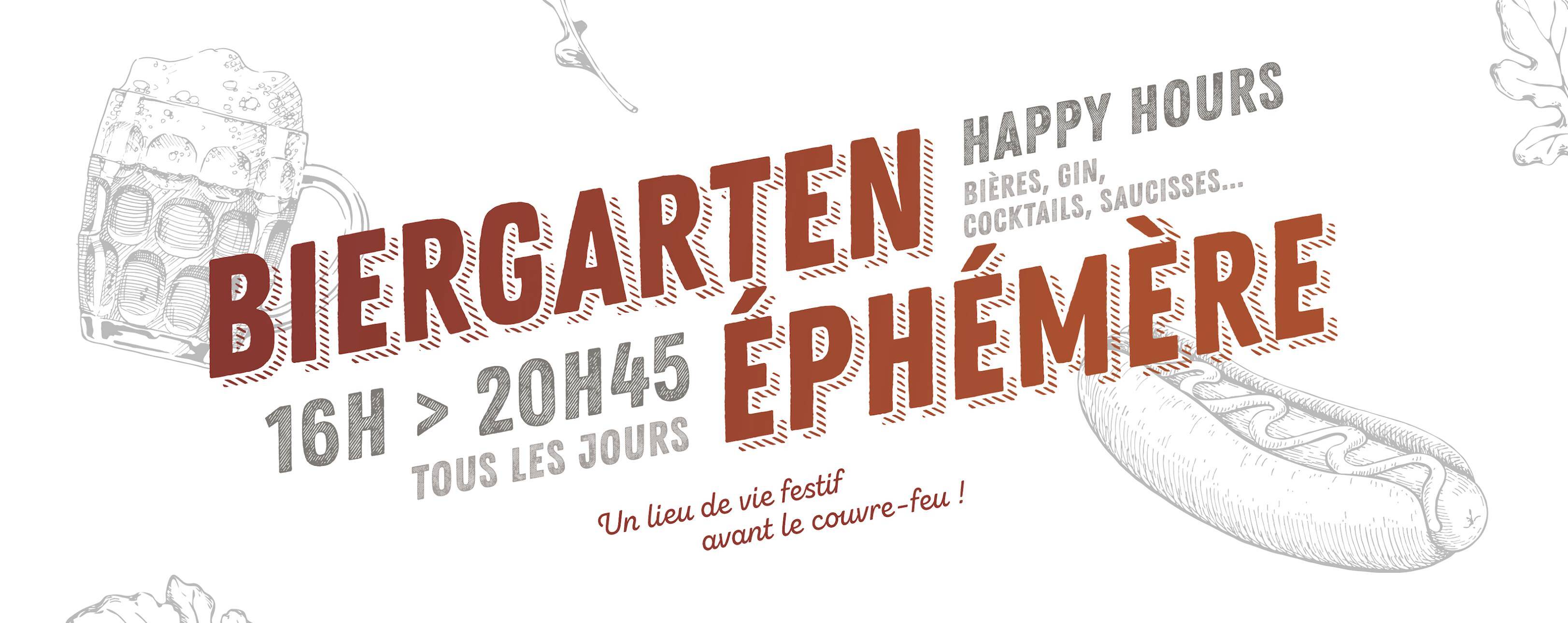 Bouillon Baratte se transforme en Beer Garden jusqu’à 21h ! 🍻
