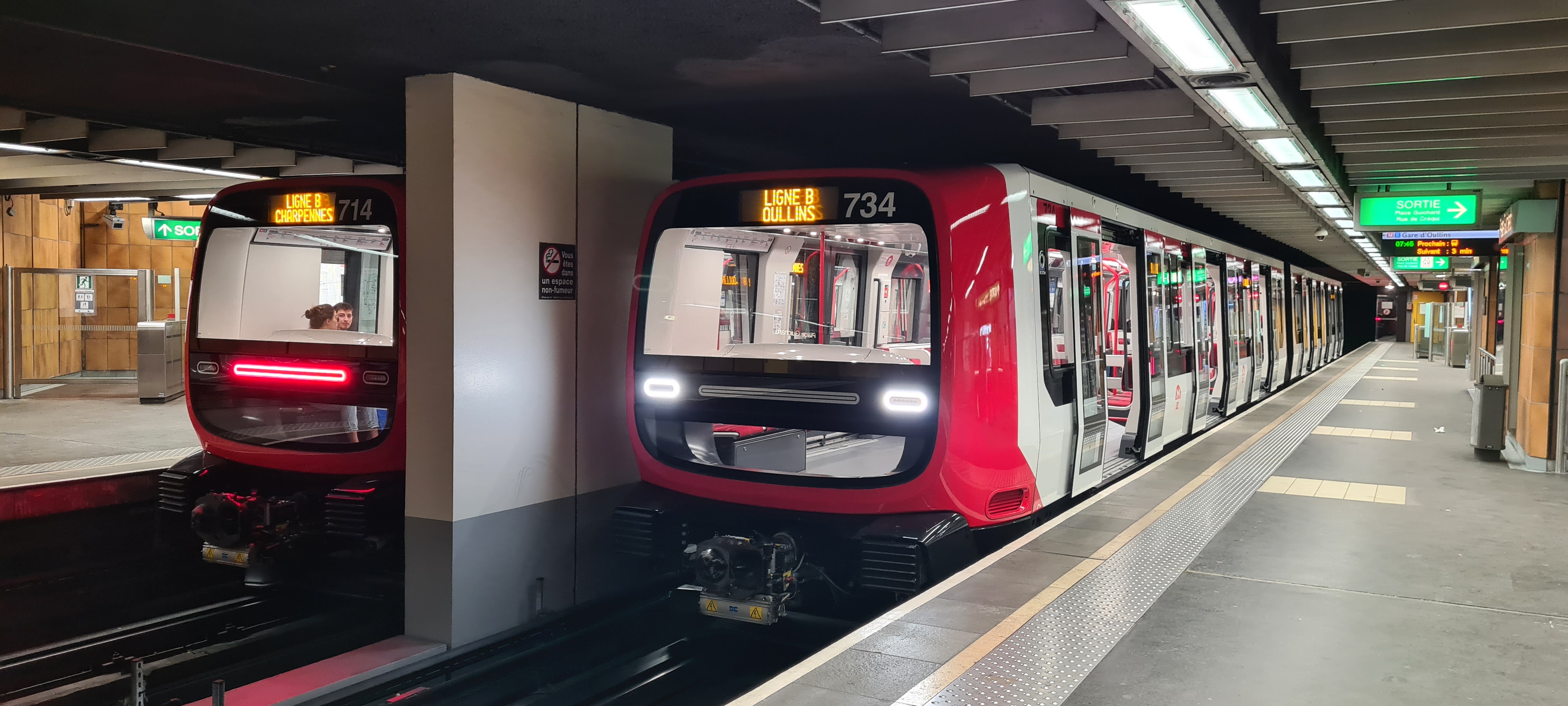 Métro Lyon