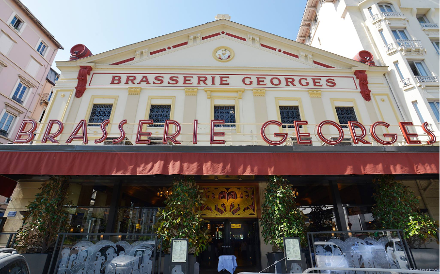 Un marché éphémère à la Brasserie Georges