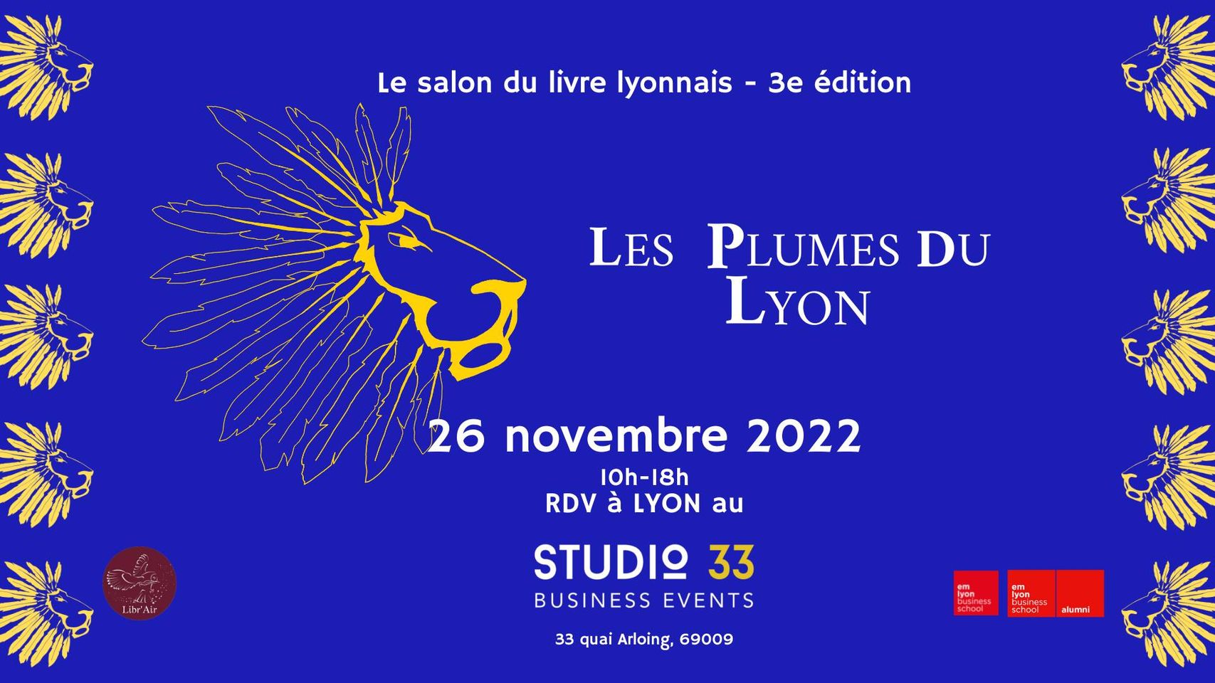 affiche salon du livre
