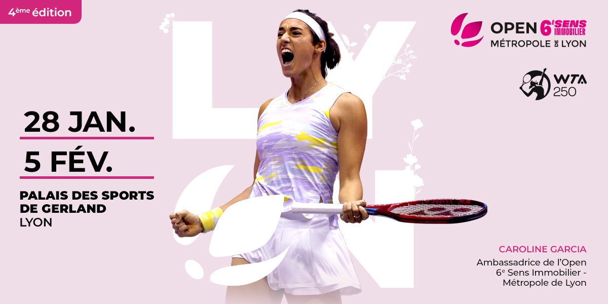 affiche évènement tennis