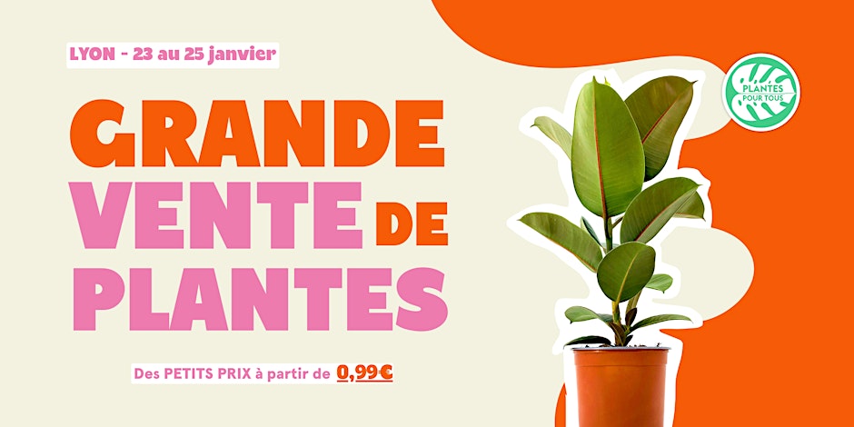 Grande Vente de Plantes à Lyon