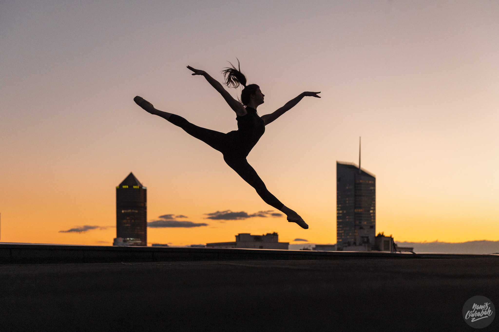 saut d'une meuf